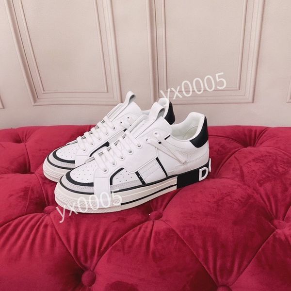 

new brand designer mens women casual shoes white black sneakers leather trainer printed platform trainers shoes2023