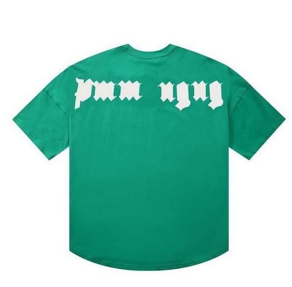 

palms palmangel mens t shirts women designers t-shirts tees apparel man casual chest letter shirt luxurys clothing street shorts sleeve clo, White;black