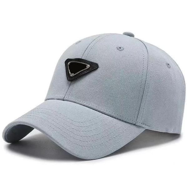 

designer hats baseball spring autumn cotton sunshade hat men women, Blue;gray