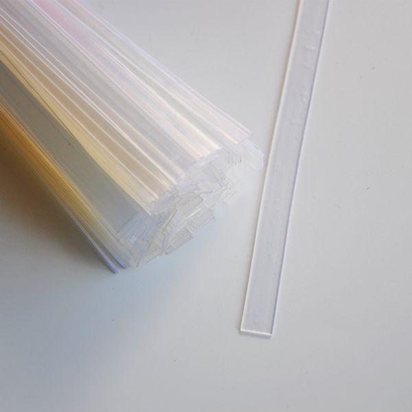 

10pcs 0.9*20cm italian glue keratin bonding glue fusion flat tip for fusion human hair extensions