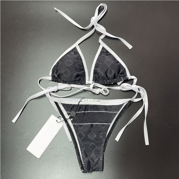 

bikini for lady 2023 new designer bikini famous designer selling swimsuit bandage bathing suits 9 styles black red yellow contrast color siz, White;black
