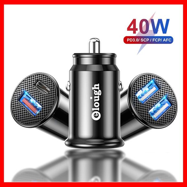 

usb car charger type c pd 20w qc3.0 fast charging for iphone 13 12 11 huawei samsung xiaomi usb c phone charger in car car-charge car-charge