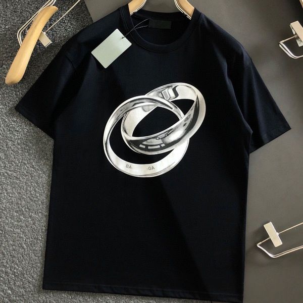 

mens t shirts womens designer summer loose print letters clothing t-shirt classic luxurys tee casual pure cotton short sleeve clothes m-4xl, White;black