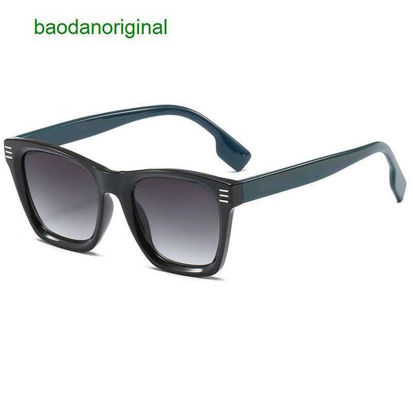 

burbrerys designer sunglasses 2023 modern sunglasses for women ins style striped square men's fashion glasses so2d, White;black