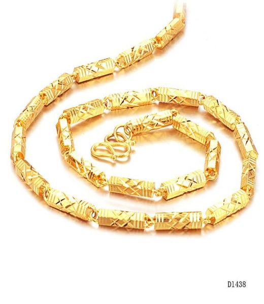 

24k gold filled necklace factory directlength51cm weight46g8440455, Silver