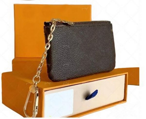 

luxury designer wallet damier coin purse zippy lady chain wallets fold card holder passport women flower purses key pouch, Red;black