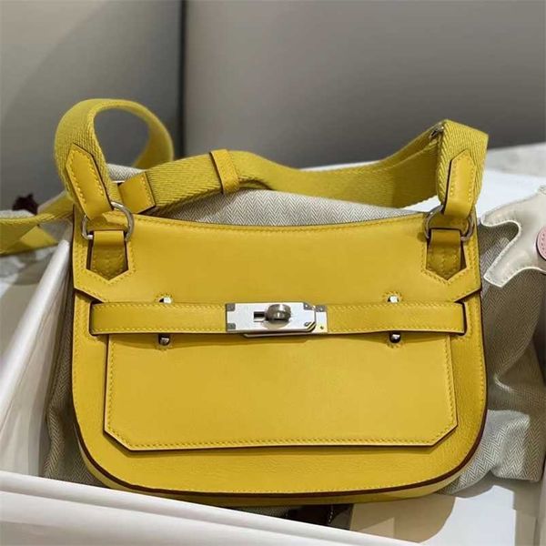 

totes handbag jypsieres h erms bag full hand sewn wax thread mini original factory swift leather yellow silver buckleqq