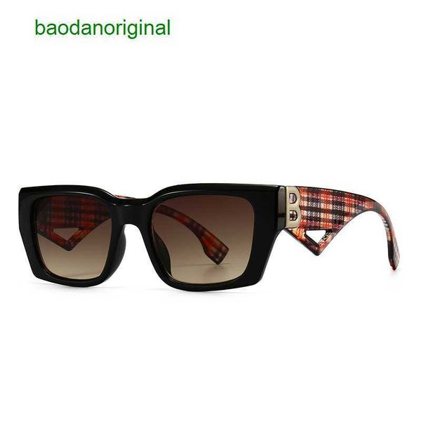 

burbrerys designer sunglasses modern sunglasses street pbettero inscom red square female 4336 ue7b, White;black