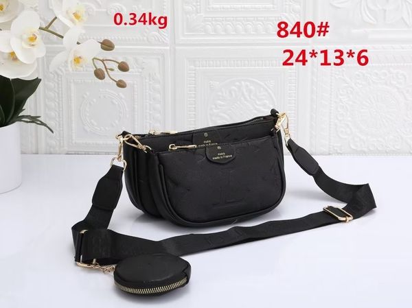 

luxury tote shoulder bag purse designer handbag messager bags brand crossbody totes pu leather womens mini 2pcs/set coin purse composite old