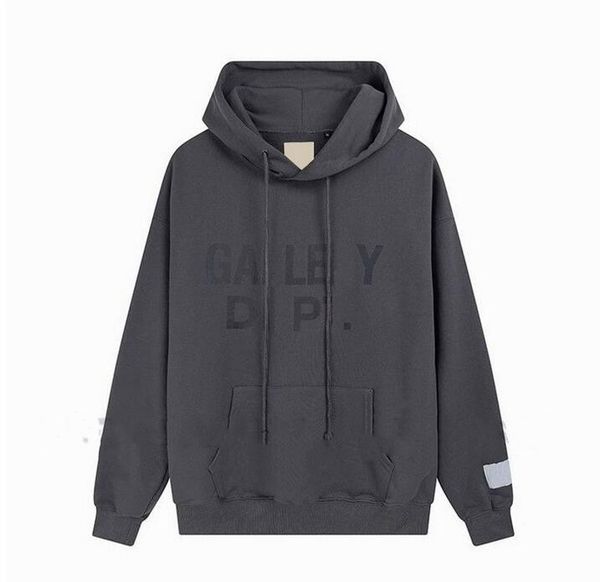 

men's hoodies sweatshirts hoodie galleryes depts gary painted used letters printed loose casual fashion men and women designer graffiti, Black