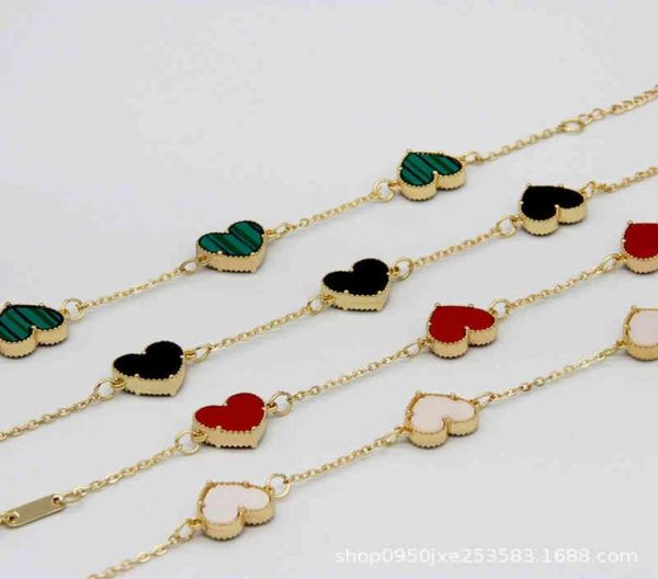 

cdd clover bracelet female heart set butterfly graphic development6714289, Black