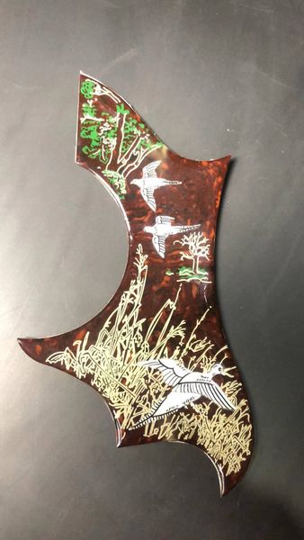 

guitar guard needs to be customized for selection