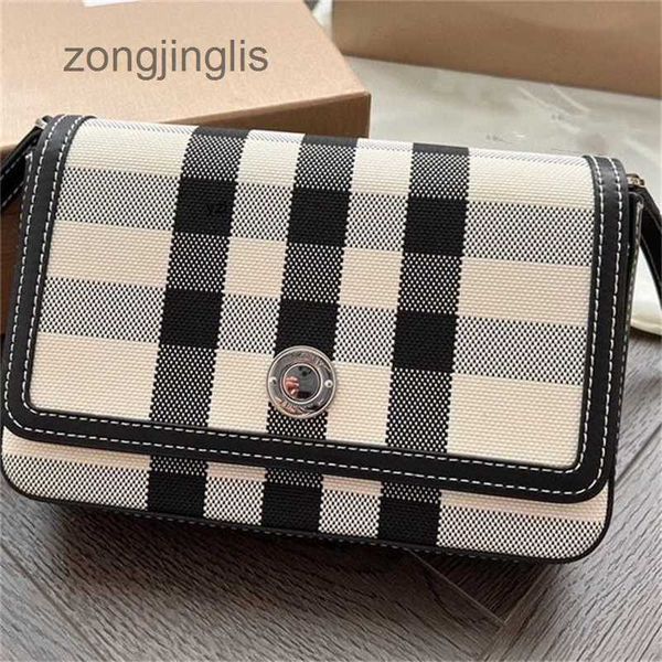 

and burbrerys evening 2023 bag bags autumn new winter luxury lattice new leather women's single shoulder messenger bag fashion versatil