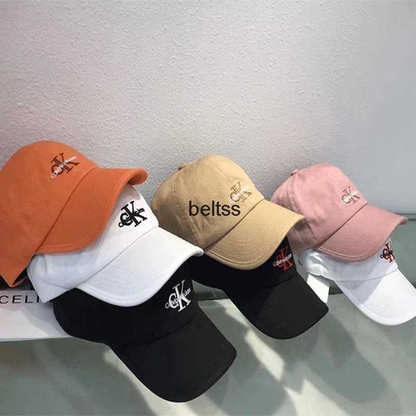 

ck jeans embroidered pure cotton breathable duckbill cap for men and women curved brim soft duckbill cap for a small face, Blue;gray