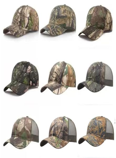 

outdoor sports jungle hunting camouflage baseball cap jockey mujer gorras beisbol trucker hats hiking camo snapback de5778638036, Blue;gray
