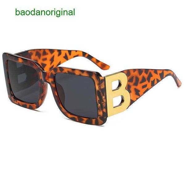 

burbrerys designer sunglasses 2023 new yingling fashion b letter sunglasses personalized show square glasses tnf5, White;black