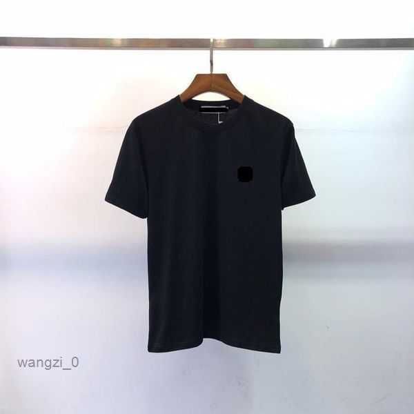 

men's t-shirts stone summer fashion designer luxury letter embroidery shirt clothing short sleeved women tees 7 5oxu, White;black