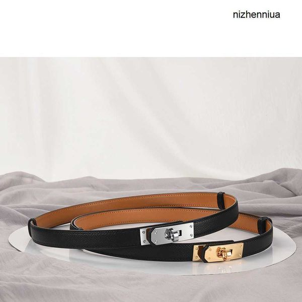 

hermm luxury belt h family belt women s genuine leather 100 pair sweater skirt dress waist closure decoration suit pants i7z6 ccsp, Silver