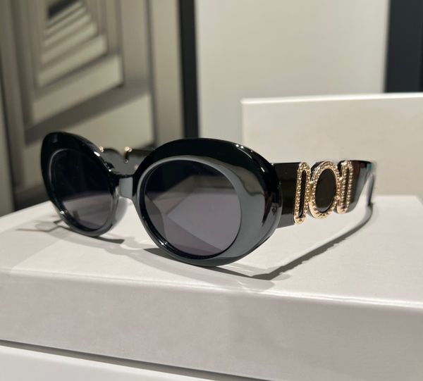 

luxury fashion designer summer sunglasses for women men 8444 style anti-ultraviolet retro plate square full frame fashion eyeglasses random, White;black