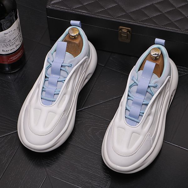 

2023 new brand autumn mens socks sneakers beathable male casual shoes lace up sock shoes loafers boys super, Black