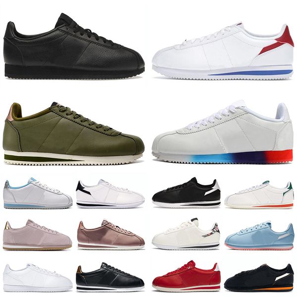 

running shoes sports sneakers designer men metallic gold red white leather black bronze light bone aqua psychic blue forrest gump men women