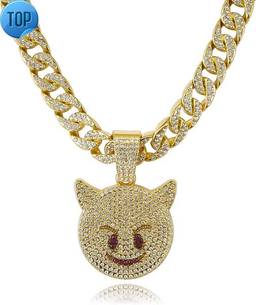 

idrupace miami mens cuban link chain silver gold plated bling cuban necklace diamond chain for men 13mm iced out chain hip hop jewelry851820