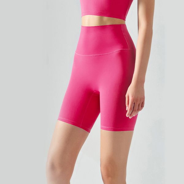 

ao women's sports yoga shorts fi high waist slim quick dry breathable high elasticity nylon material pants women's leggings