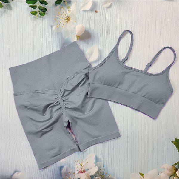 grey short bra