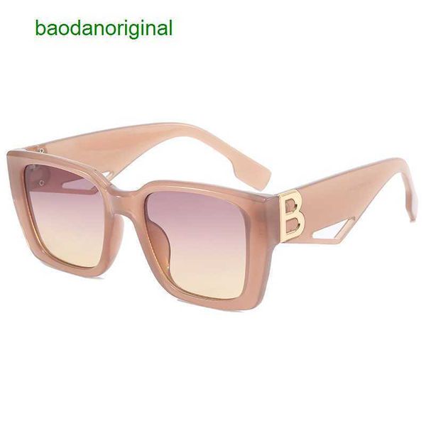 

burbrerys designer sunglasses 2023 new fashion sunglasses for women b accessories glasses network red hip hop 9ud2, White;black