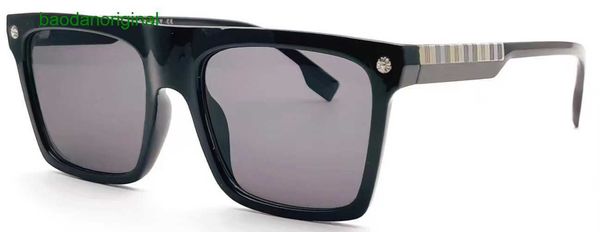 

burbrerys designer sunglasses 2023 fashionable and trendy patterned sunglasses for women with checkered stripes personalized men f920, White;black