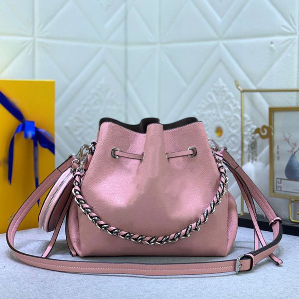 

luxury designer hollow out bucket bag handbag womens leather 2-in-1 shoulder bag monogras fashion large capacity presbyopia shopping bag tot