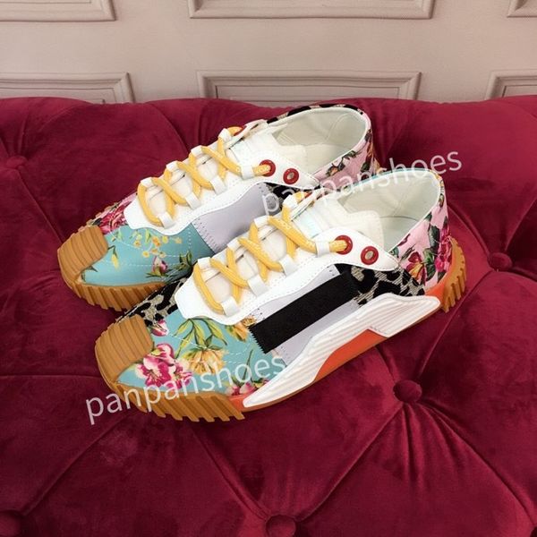 

brand casual shoes womens men designer leather lace-up sneaker fashion lady flat running letters shoes platform gym sneakers, Black