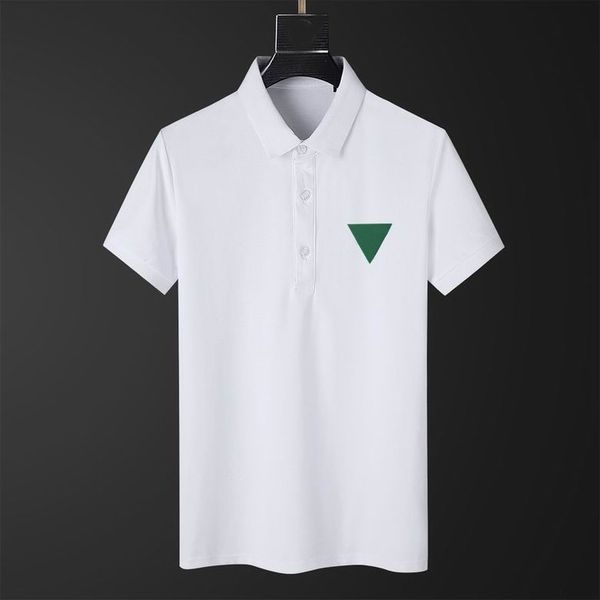 

selling designer polo shirt tide brand botte short sleeve t-shirt casual polo venetas classic fashion men's summer dio 3k56, White;black