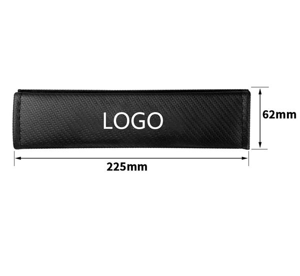 

car styling seat belt cover case carbon shoulder cushion pad cotton for toyota