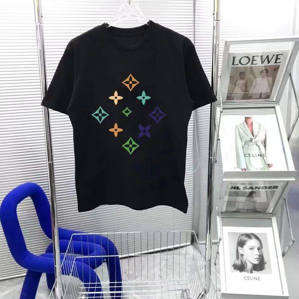 

mens t shirts womens designer summer loose print letters clothing t-shirt classic luxurys tee casual pure cotton short sleeve clothes m-4xl, White;black