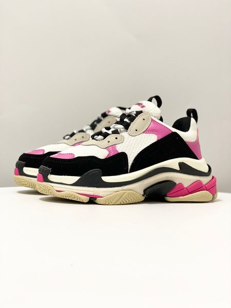 

new luxury fashion casual shoes designer mens womens platform men ladies sneaker woman shape outdoor 0420, Black