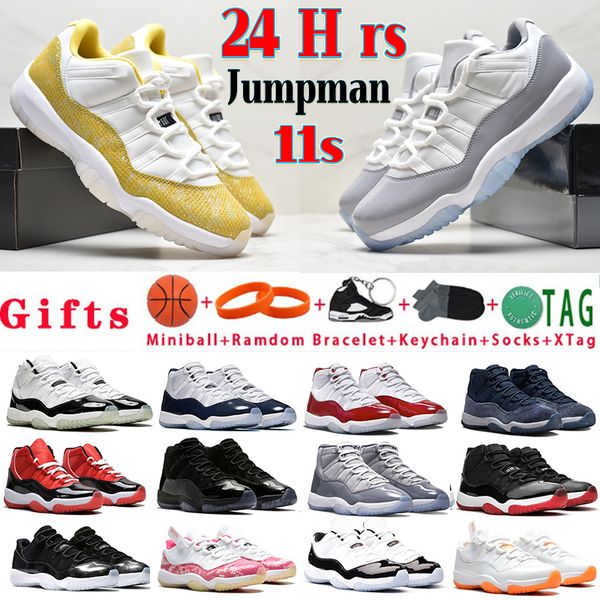 

jumpman 11 retro basketball shoes jordens 11s cherry cool cement grey men women sneakers dmp 2023 gamma blue low yellow snakeskin midnight n