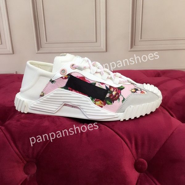 

brand casual shoes womens mens designer leather lace-up sneaker fashion lady flat running letters shoes platform gym sneakers2023, Black