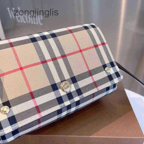 

bags new new burbrerys tote style designer evening simple fashion versatile lattice trend chain single shoulder messenger small square women