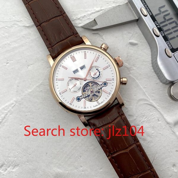 

bd men's mechanical watch, boutique business and leisure men's watch, large flywheel mechanical watch, automatic mechanical moveme