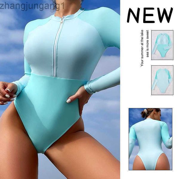 

designer bikini 2023 solid color high waist bikini solid color spliced diving suit swimwear beach surfing swimwear, White;black