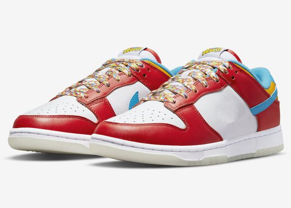 

motorcycle boots new sb low fruity pebbles dh8009-600 casual shoes sb habanero red laser blue-white men women designer sports shoe outdoor s