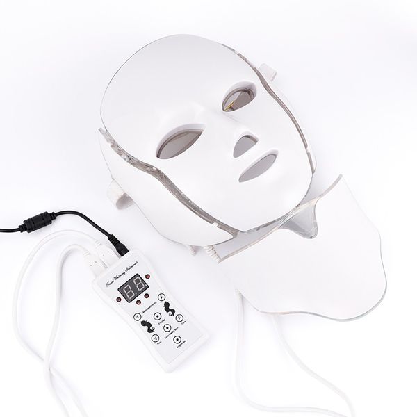 

led light therapy face mask 7 colors skin rejuvenation pdt 7 colors led mask