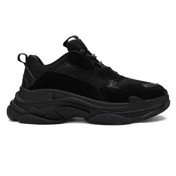 

triple s sneaker luxury designer casual shoes men women black white blue red green yellow bred mens platform trainer nh