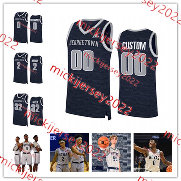 

georgetown hoyas jersey ryan mutombo bradley ezewiro 31 wayne bristol jr. 55 victor muresan georgetown basketball jerseys custom stitched me, Black