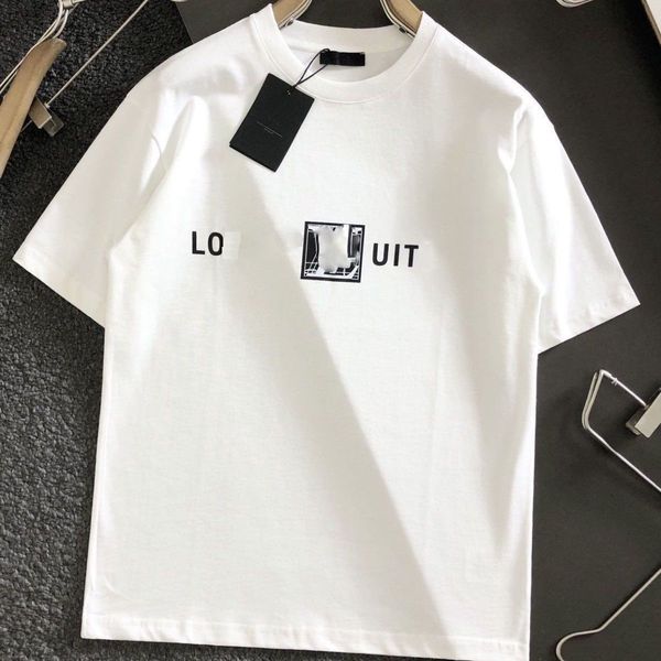 

23ss summer mens designer t shirt casual man womens tees with letters print short sleeves sell luxury men hip hop clothessize m-4xl .pd000, White;black