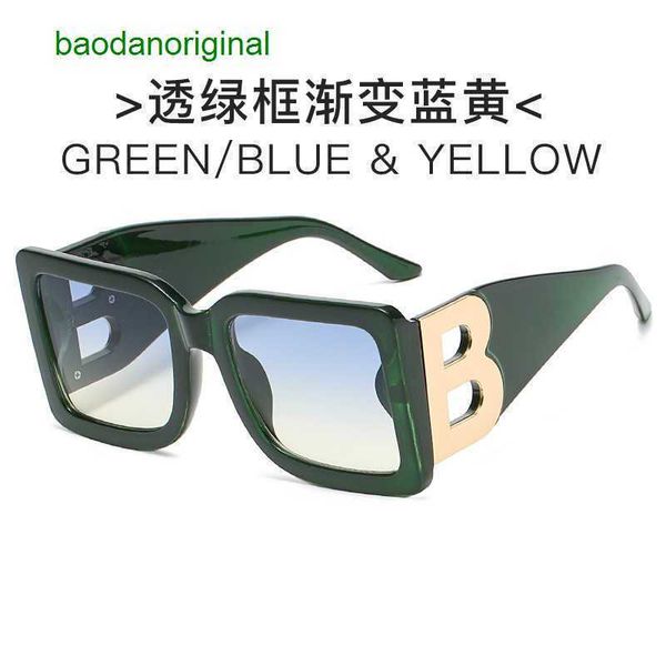 

burbrerys designer sunglasses new fashion big frame sunglasses men's and women's online popular street 47n3, White;black