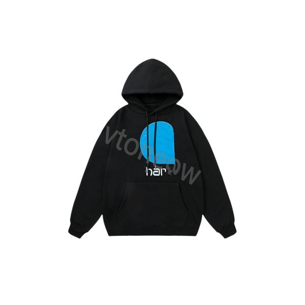

2023 new mens womens designer hooded sweatshirt printed fashion man hoodies couples clothing cotton casual high street luxury hip hop street, Black
