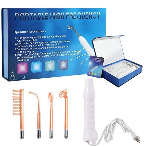 

beauty items portable high frequency massager machine acne treatment skin spot skin facial care spa salon beauty machine