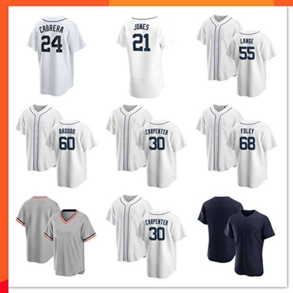

detroit custom tigers jersey 24 miguel cabrera 23 kirk gibson 3 alan trammell 21 jacoby jones 70 tyler alexander 60 akil baddoo 48 matthew b, Blue;black